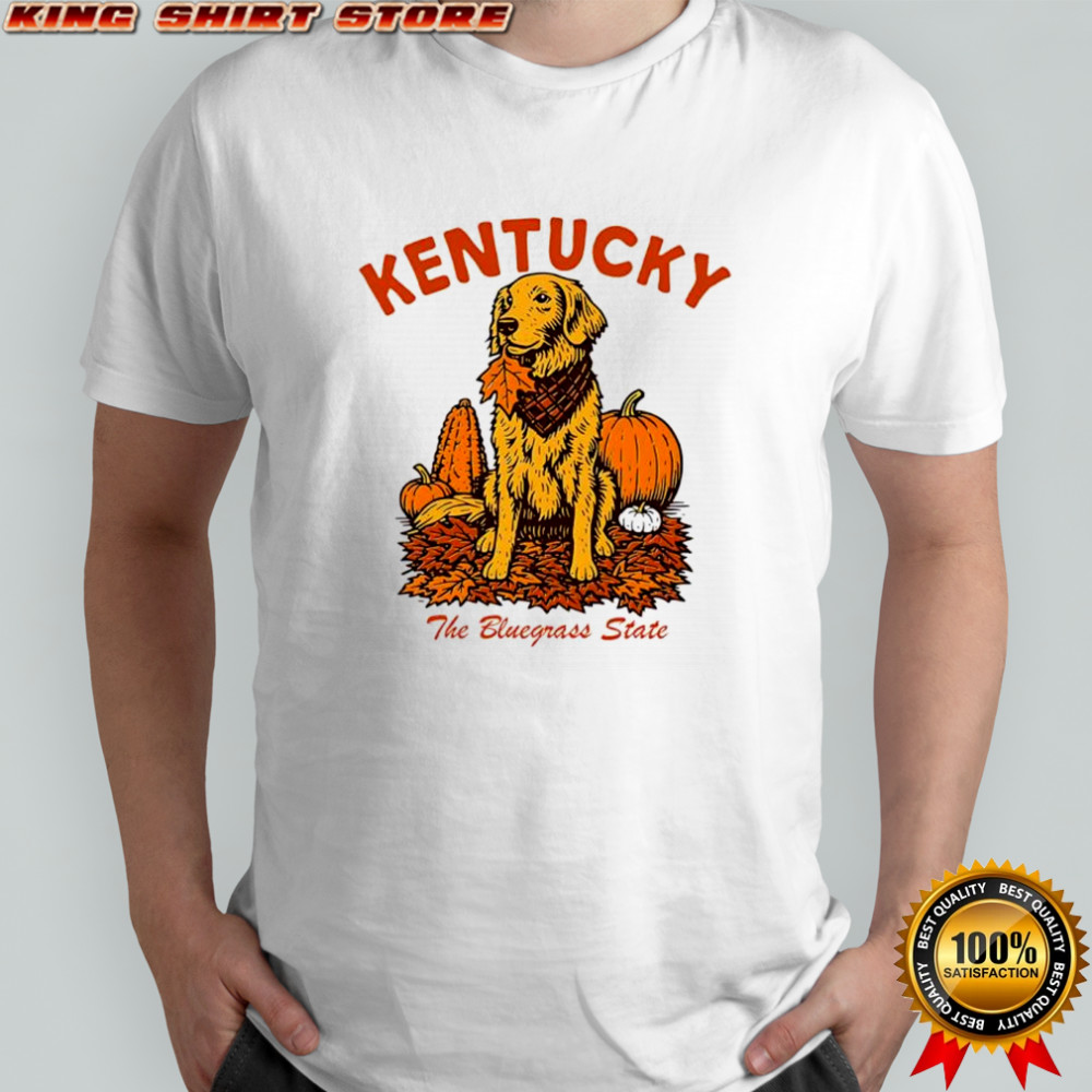 The Bluegrass Stay Golden Retriever autumn shirt
