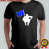 The Caddie Network flag graphic shirt