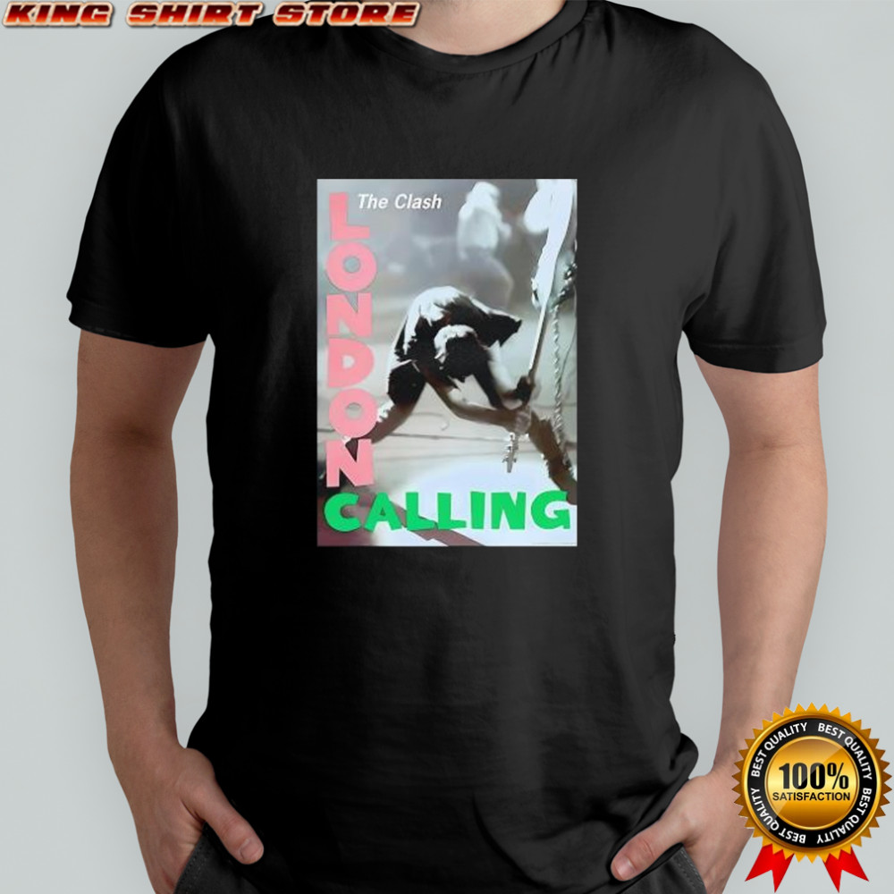 The Clash’s Lon Don calling rock band shirt