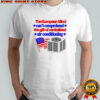 The European Mind Can’t Comprehend The Gift Of Centralized Air Conditioning American Flag T-shirt