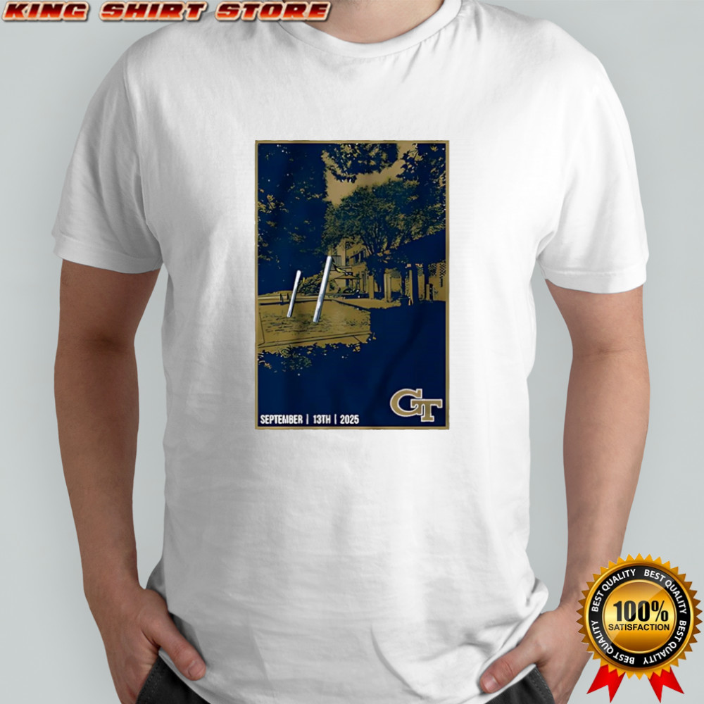 The Goalposts Have Left The Building Georgia Tech Football poster shirt