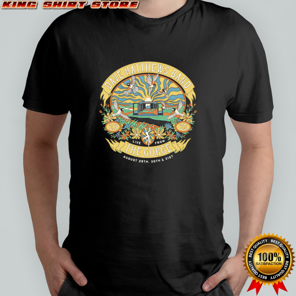 The Gorge 2025 Dave Matthews Band shirt