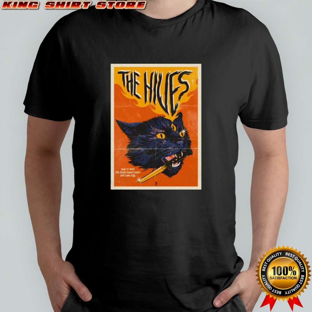 The Hives September 13 2025 Union Event Center In Salt Lake City UT Shirt