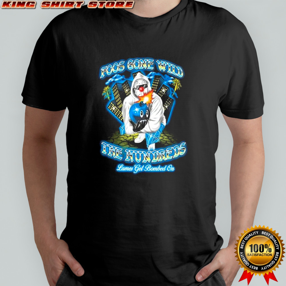 The Hundreds Adam Bomb X Foos Gone Wild Bombed On Shirt
