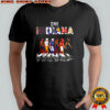 The Indiana prominent athletes team logo sports Abbey road signatures shirt