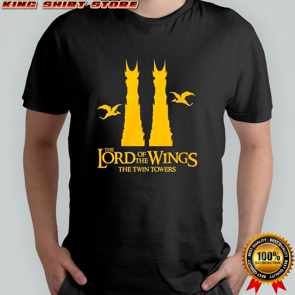 The lord of the wings the twin towers T-shirt