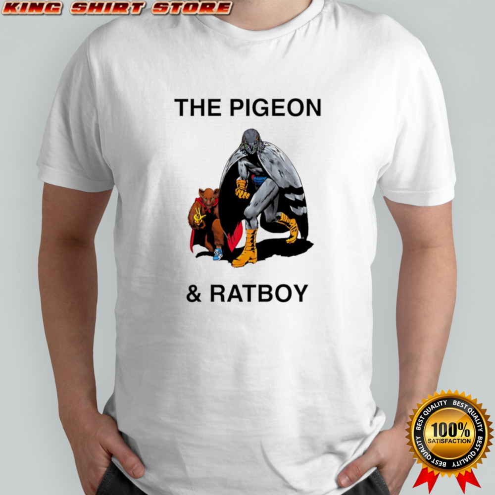 The Pigeon and ratboy shirt