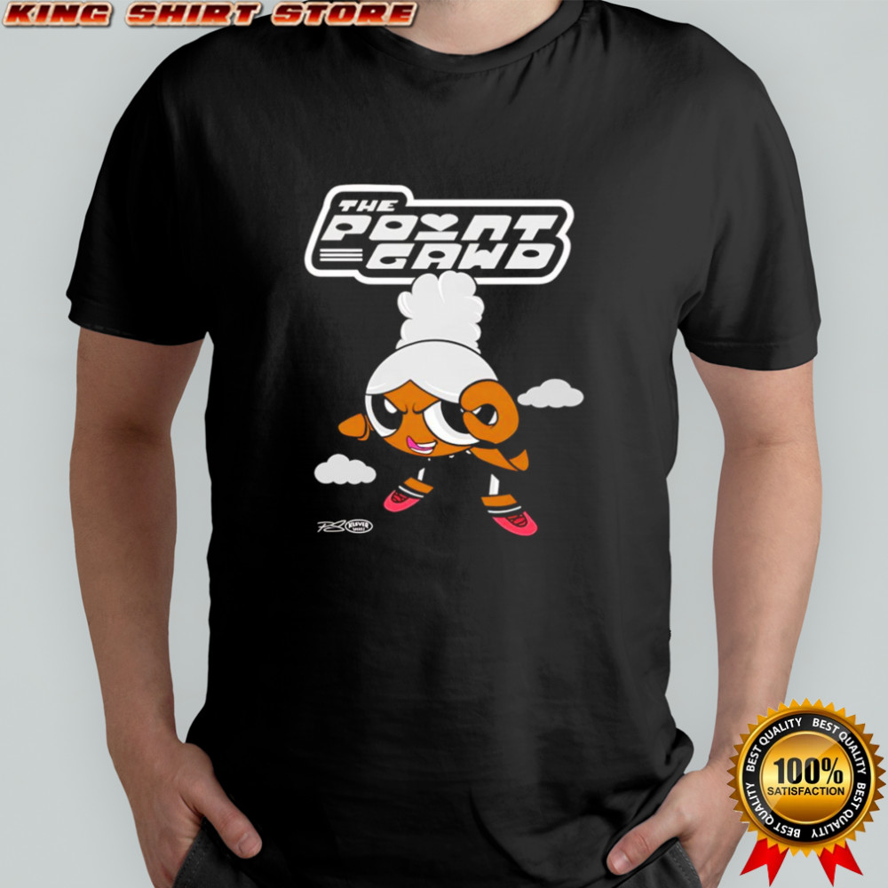 The Point Gawd PowHERpuff shirt