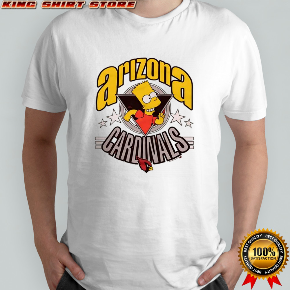 The Simpsons Bart x Arizona Cardinals graphic shirt