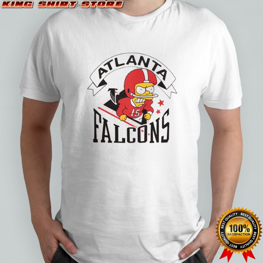 The Simpsons Bart X Atlanta Falcons T-Shirt