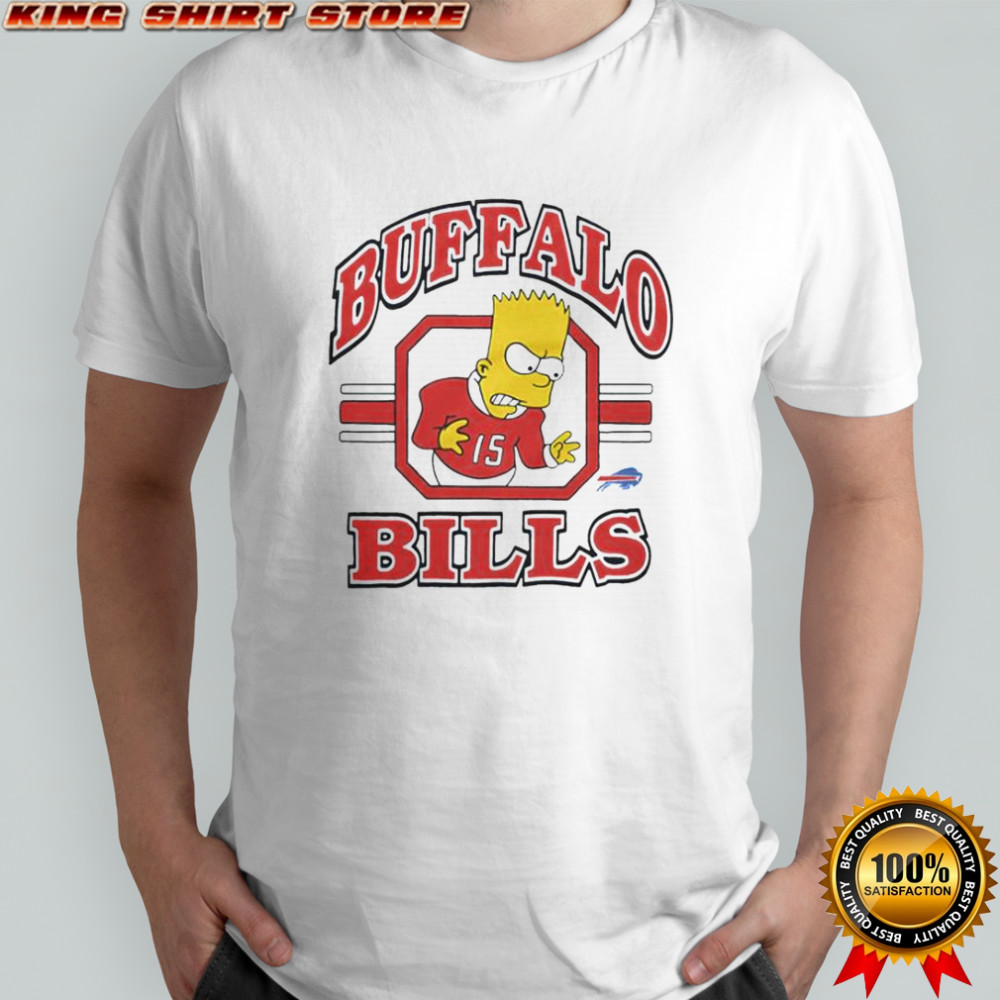 The Simpsons Bart X Buffalo Bills T-Shirt
