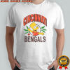 The Simpsons Bart X Cincinnati Bengals Jungle T-Shirt