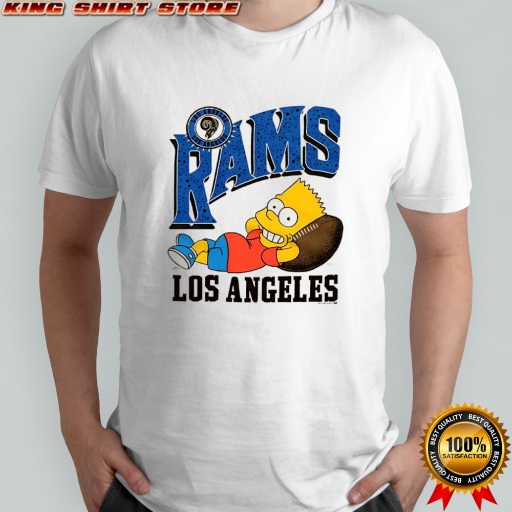 The Simpsons Bart x Los Angeles Rams shirt