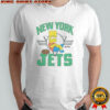 The Simpsons Bart X New York Jets T-Shirt