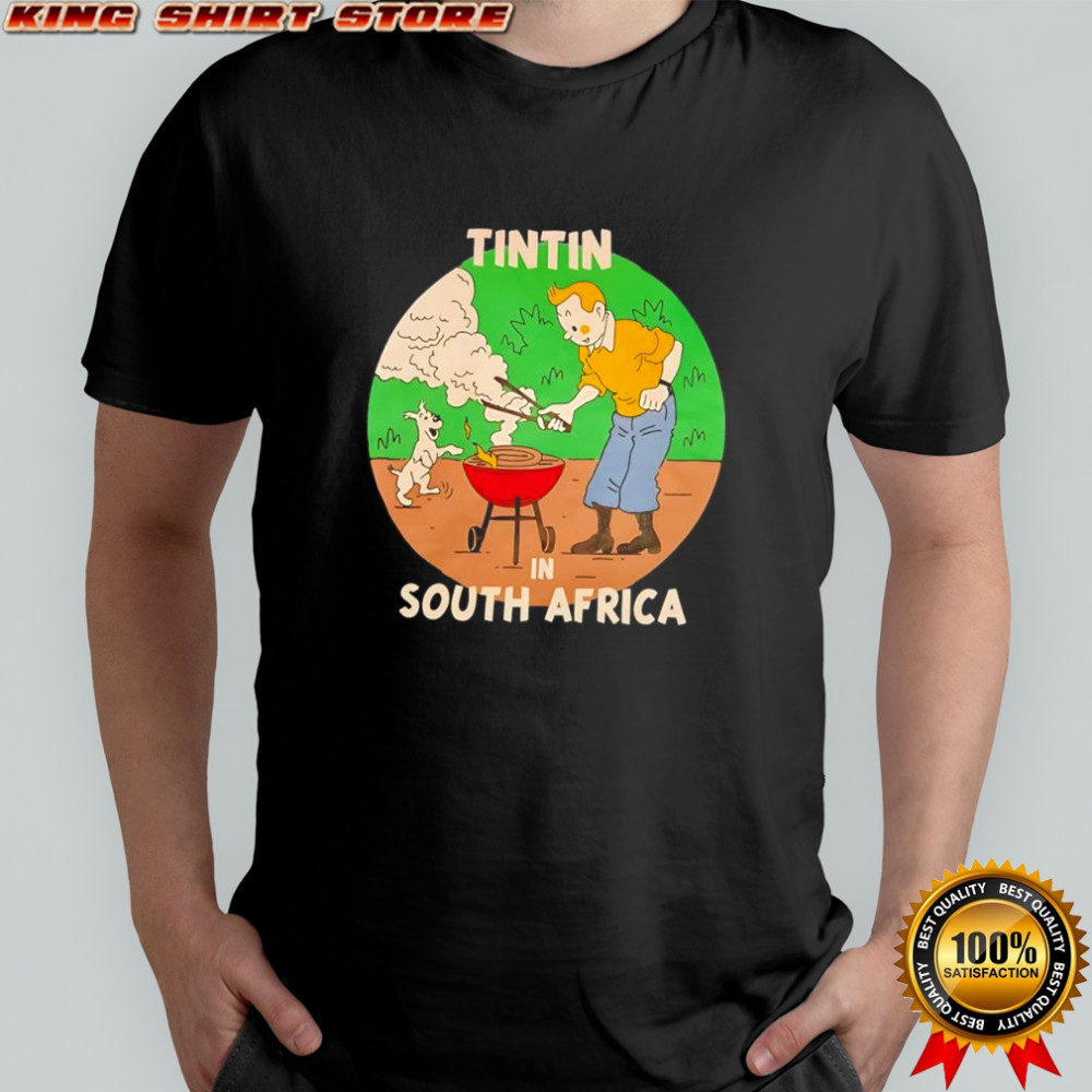 Tintin in South Africa shirt