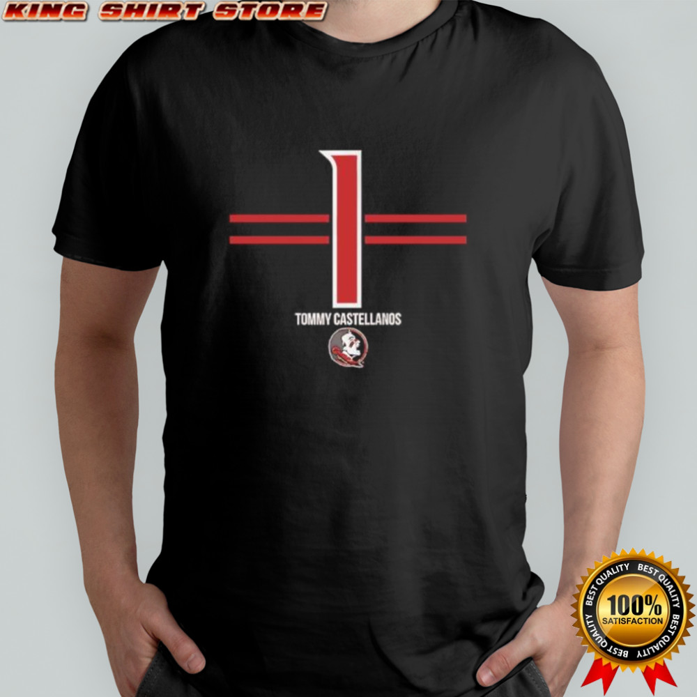 Tommy Castellanos 1 Stripe FSU Football shirt
