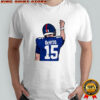Tommy DeVito hand gesture celebration shirt