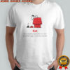 Top Peanuts X American Red Cross Eat A Healthy Meal With Iron-Rich Foods Like Eggs Meat And Spinach T-Shirt