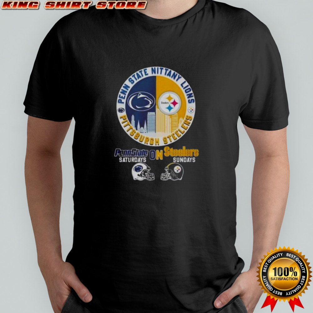 Top Penn State Vs Steelers Two Pennsylvania Prides In One T-Shirt Top Penn State Vs Steelers Two Pennsylvania Prides In One T-Shirt