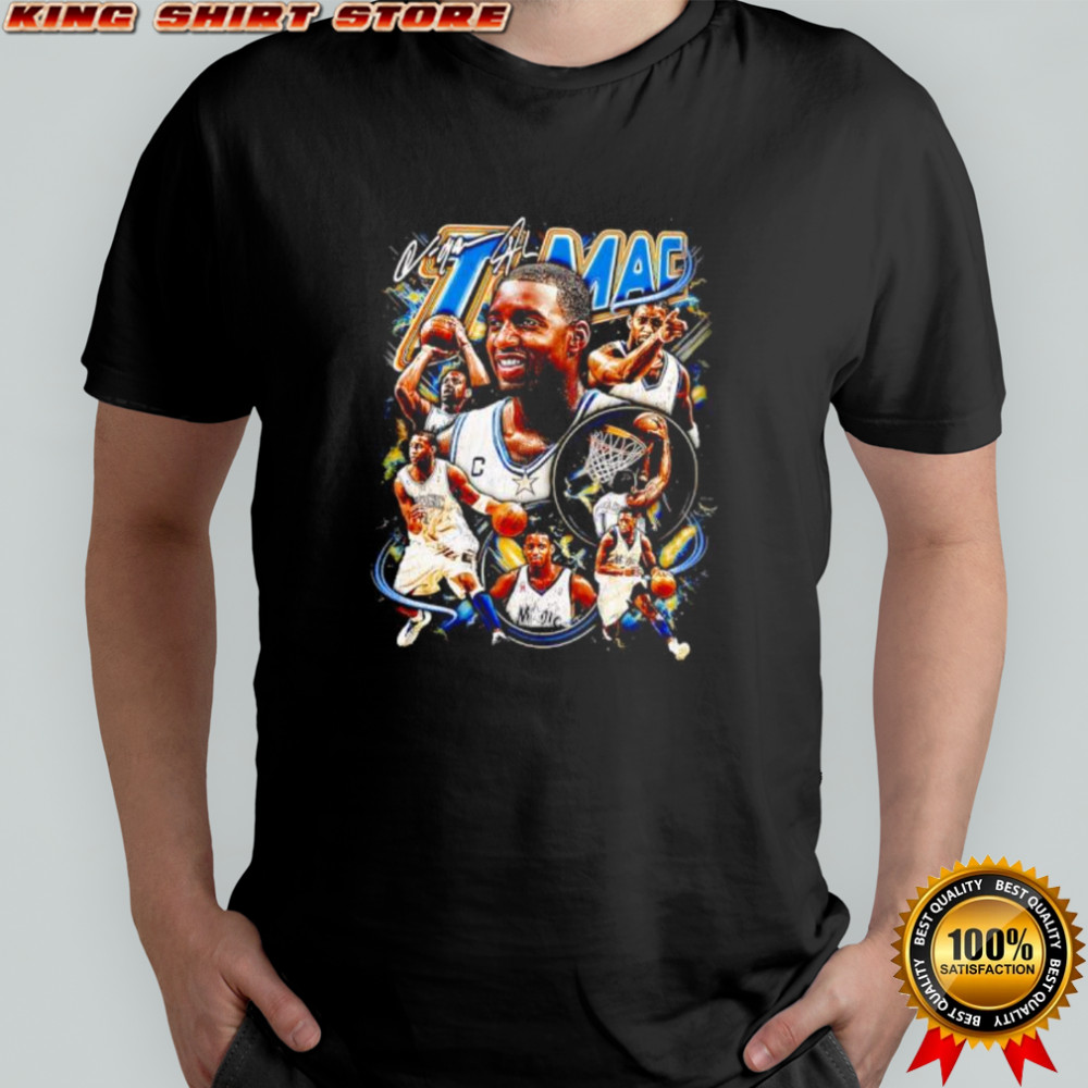 Tracy McGrady Orlando Magic art retro shirt