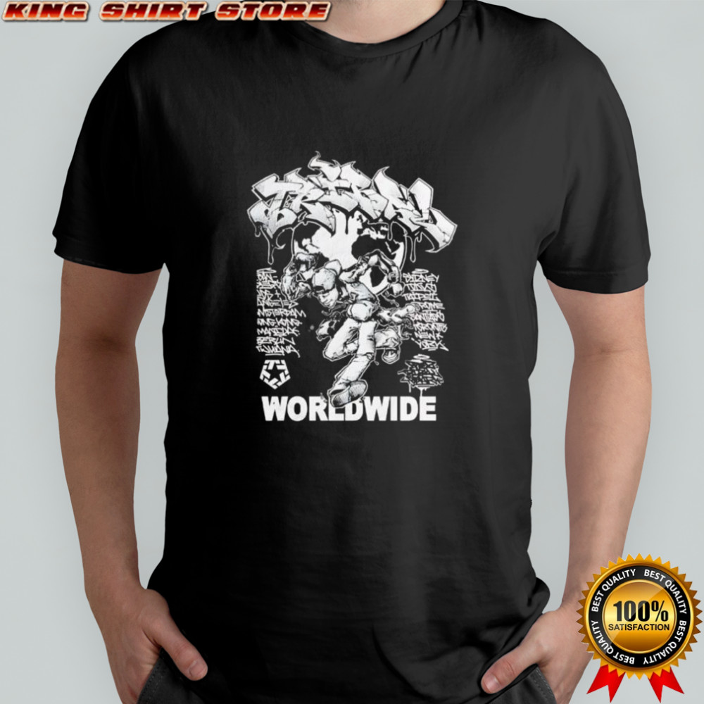 Tribal Gear Worldwide Graffiti Style vintage shirt