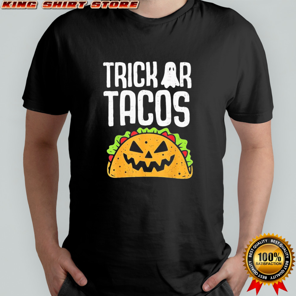 Trick Or Tacos Halloween shirt
