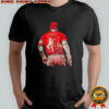 Trout 27 396 baseball with angel player and jersey graphic shirt