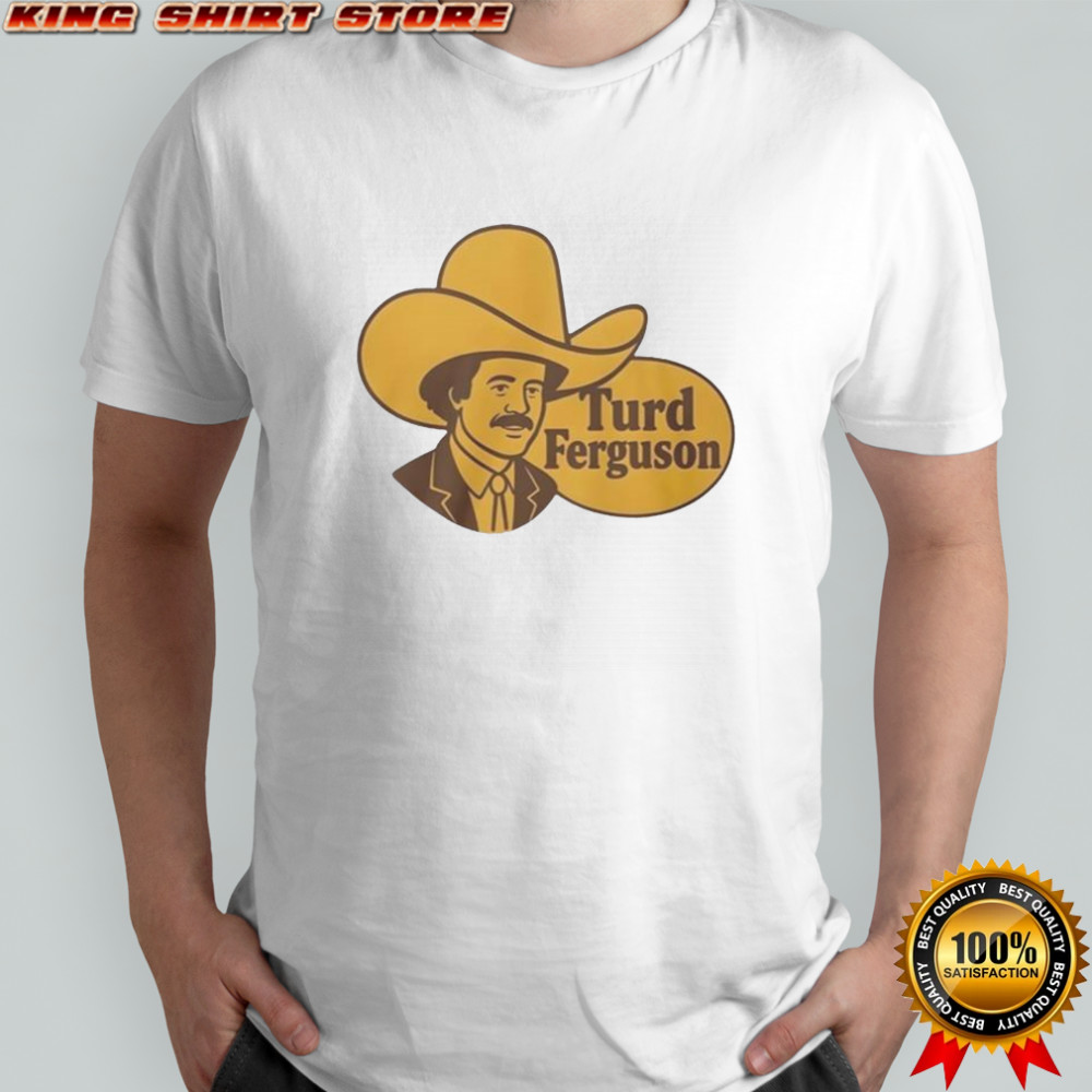 Turd Ferguson Parody Logo T-Shirt