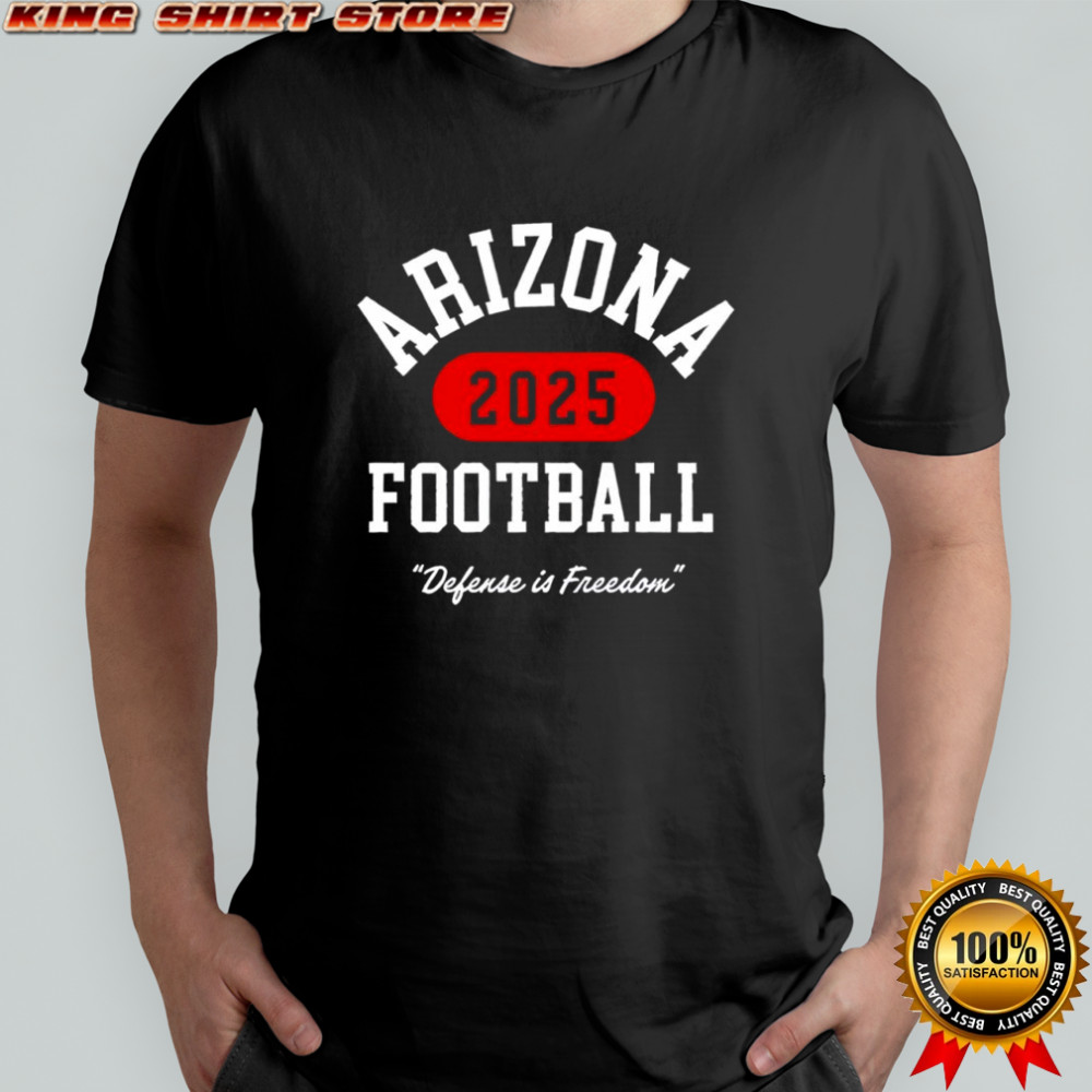 Turning Point Arizona Football Defense In Freedom 2025 shirt