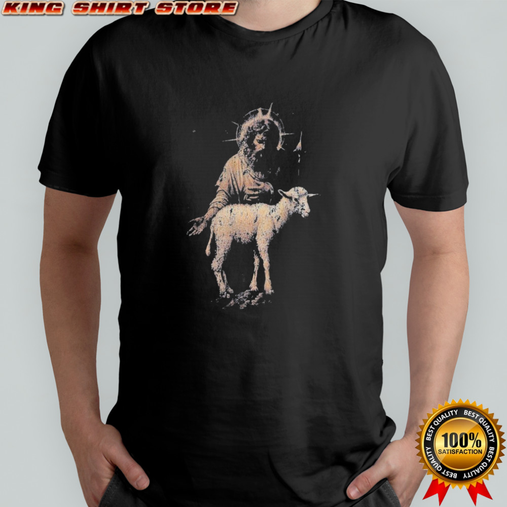 Undergold Agnus Dei Saint Shepherd Jesus Lamb T-shirt