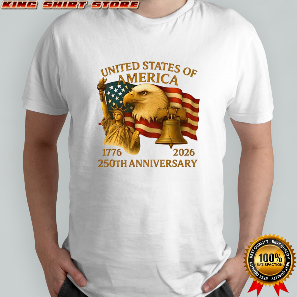 United States of America 1776 2026 250th anniversary birthday shirt