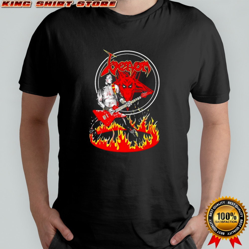 Venom Cronos In Flames T-shirt