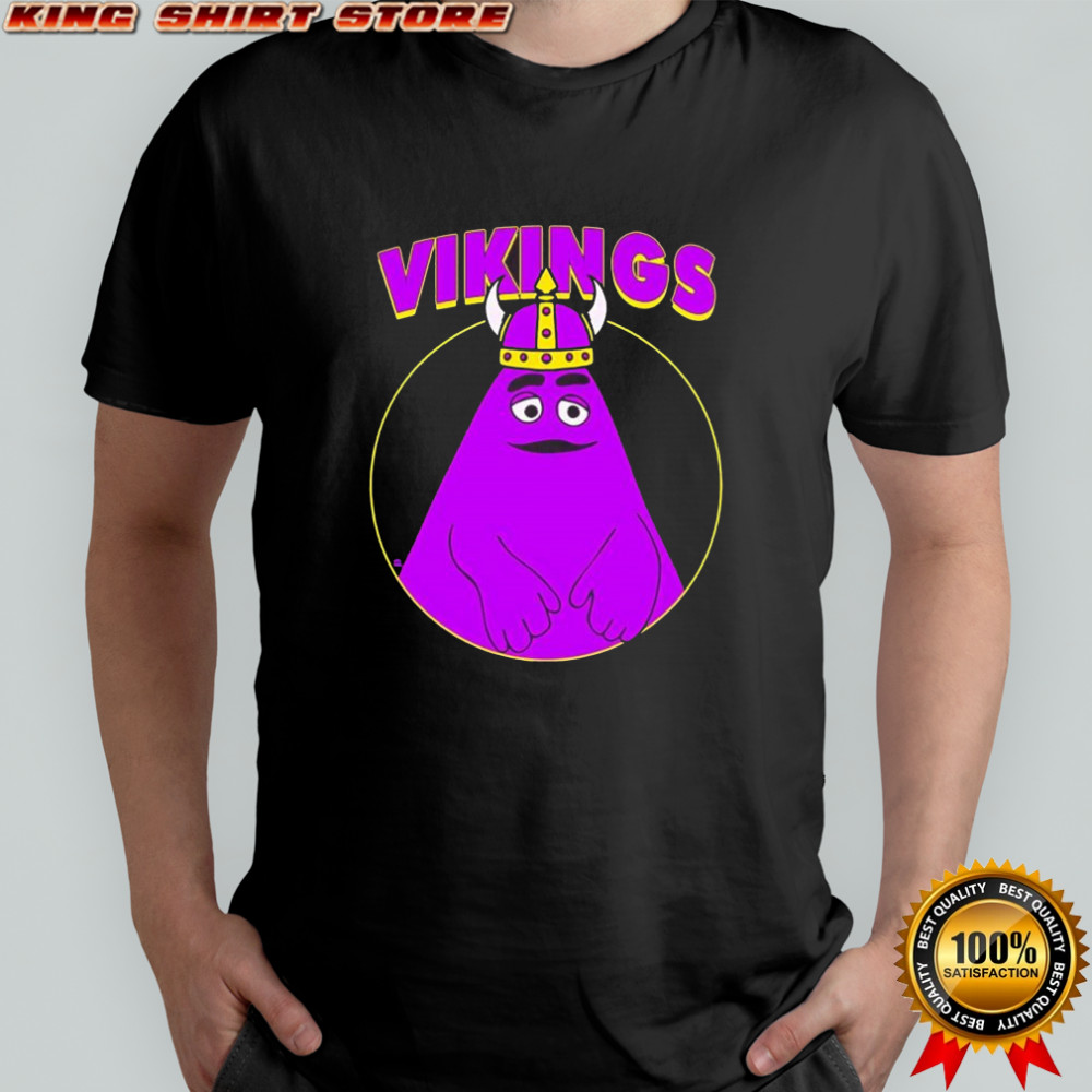 Vikings Grimace shirt