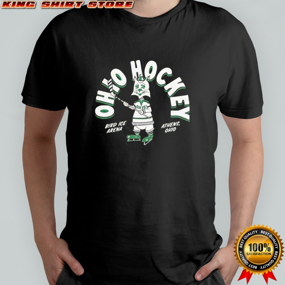 Vintage Ohio Hockey bird ice arena athens Ohio shirt