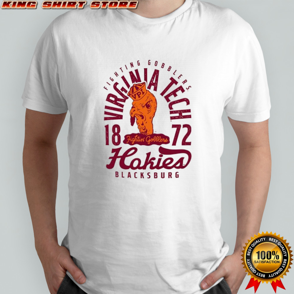 Virginia Tech hokies blacksburg fighting gobblers 1872 mascot shirt Virginia Tech hokies blacksburg fighting gobblers 1872 mascot shirt