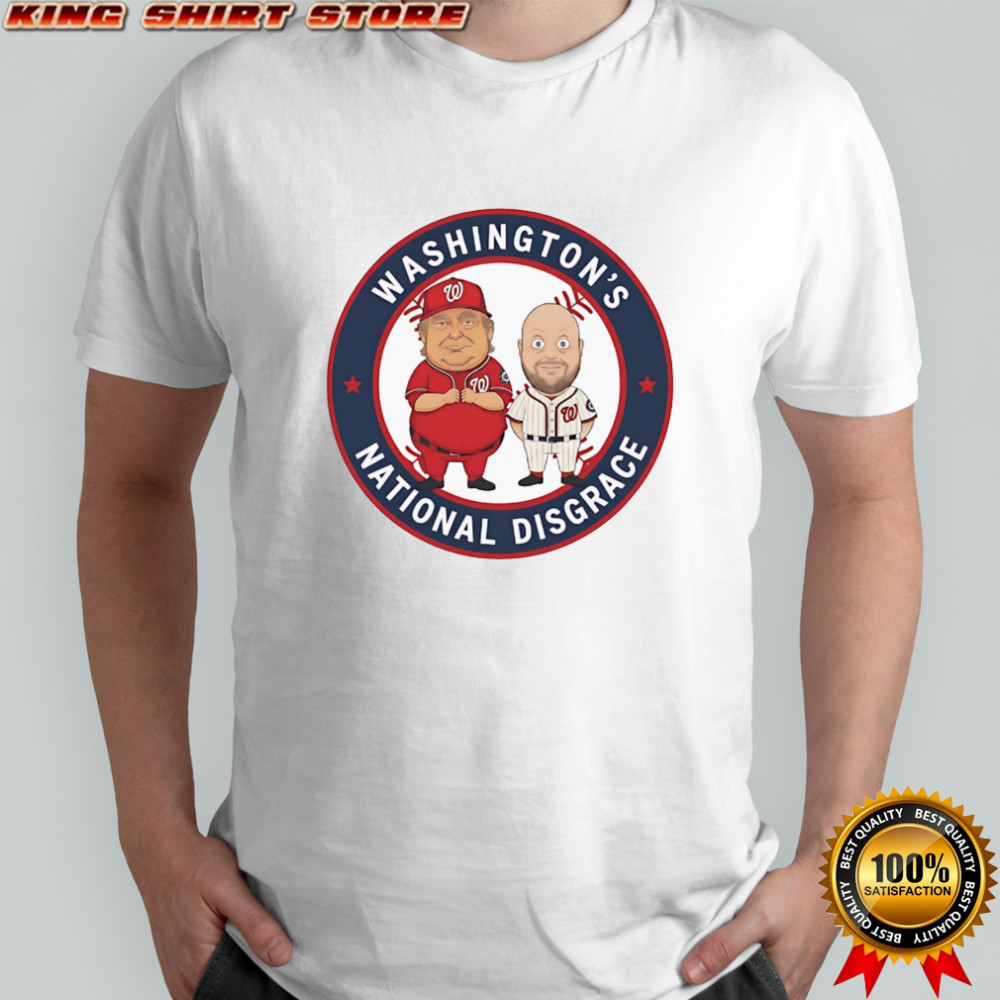 Washington’s National Disgrace cartoon shirt