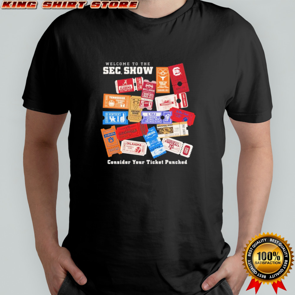 Welcome to the SEC show retro shirt