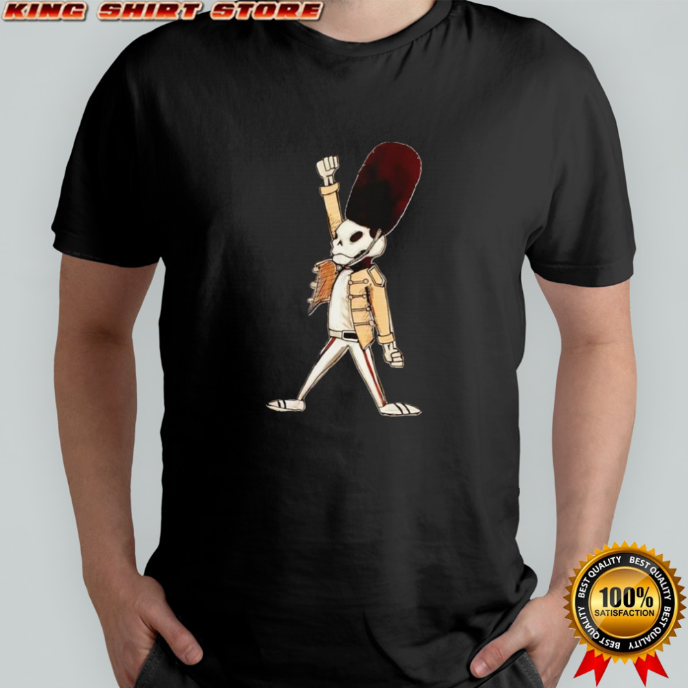 Wembley pose Freddie Mercury shirt