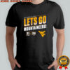 West Virginia Mountaineers vs Pitt Panthers 2025 score let’s go shirt