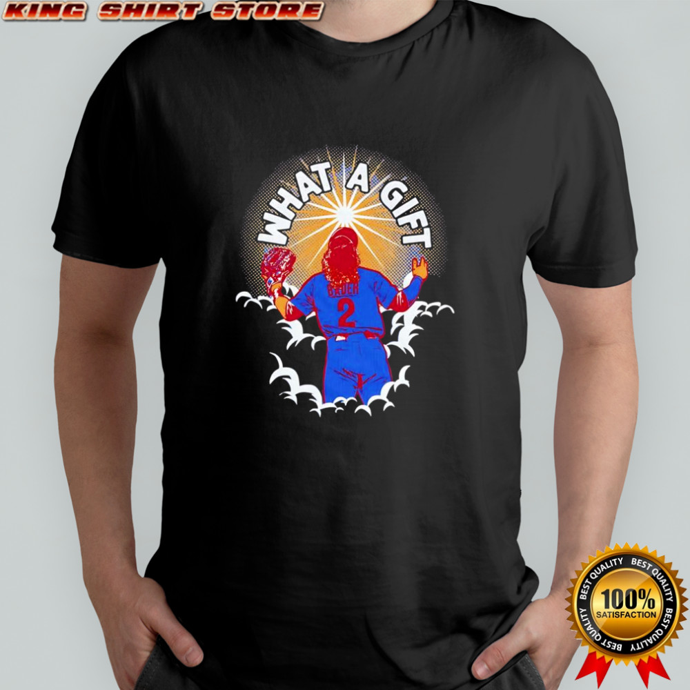 What a gift Harrison Bader Philadelphia Phillies shirt