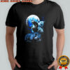 Wild boar howling at the moon shirt