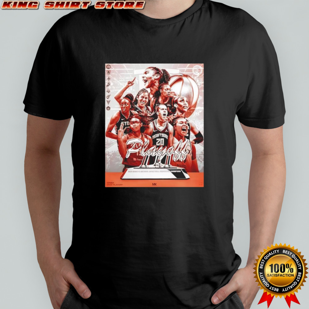 WNBA 2025 Playoff starts shirt