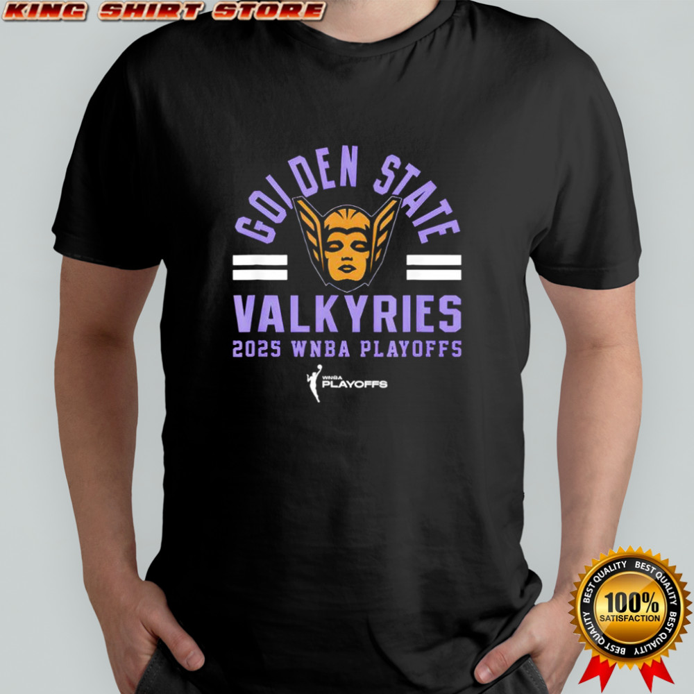 WNBA Official Golden State Valkyries 2025 Playoffs Worlds shirt