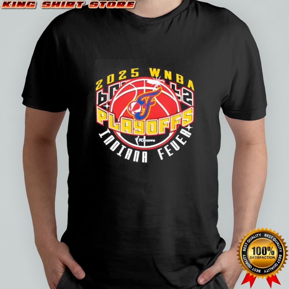 WNBA Official Indiana Fever 2025 Playoffs Award Tour shirt