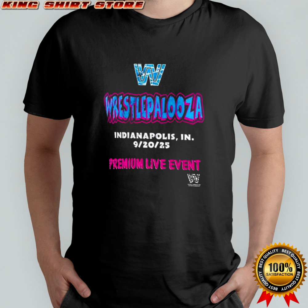 Wrestlepalooza Indianapolis 2025 Premium Live Event shirt