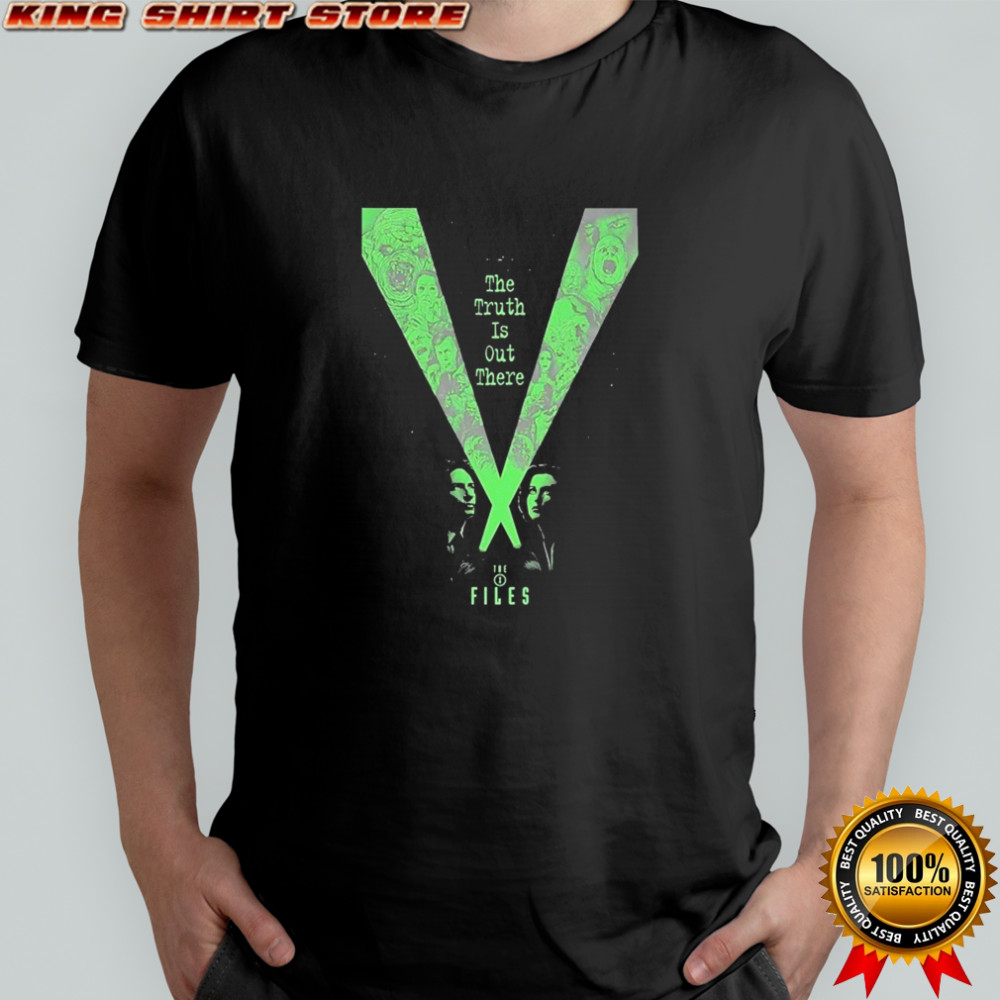 X-Files The Truth Is Out There UFO Conspiracy T-shirt