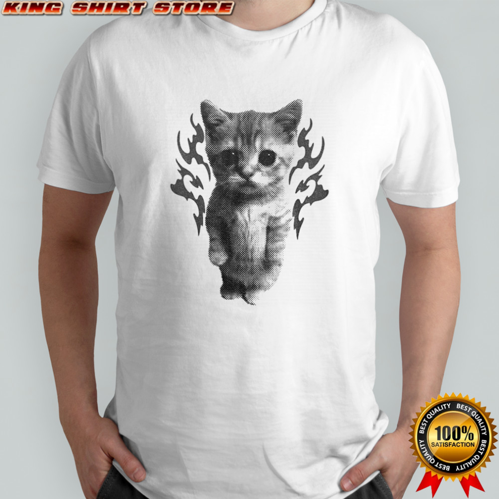 Y2K Goofy Cat Meme 90s Vintage shirt