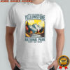 Yellowstone National Park Vintage Hiking Camping Nature shirt