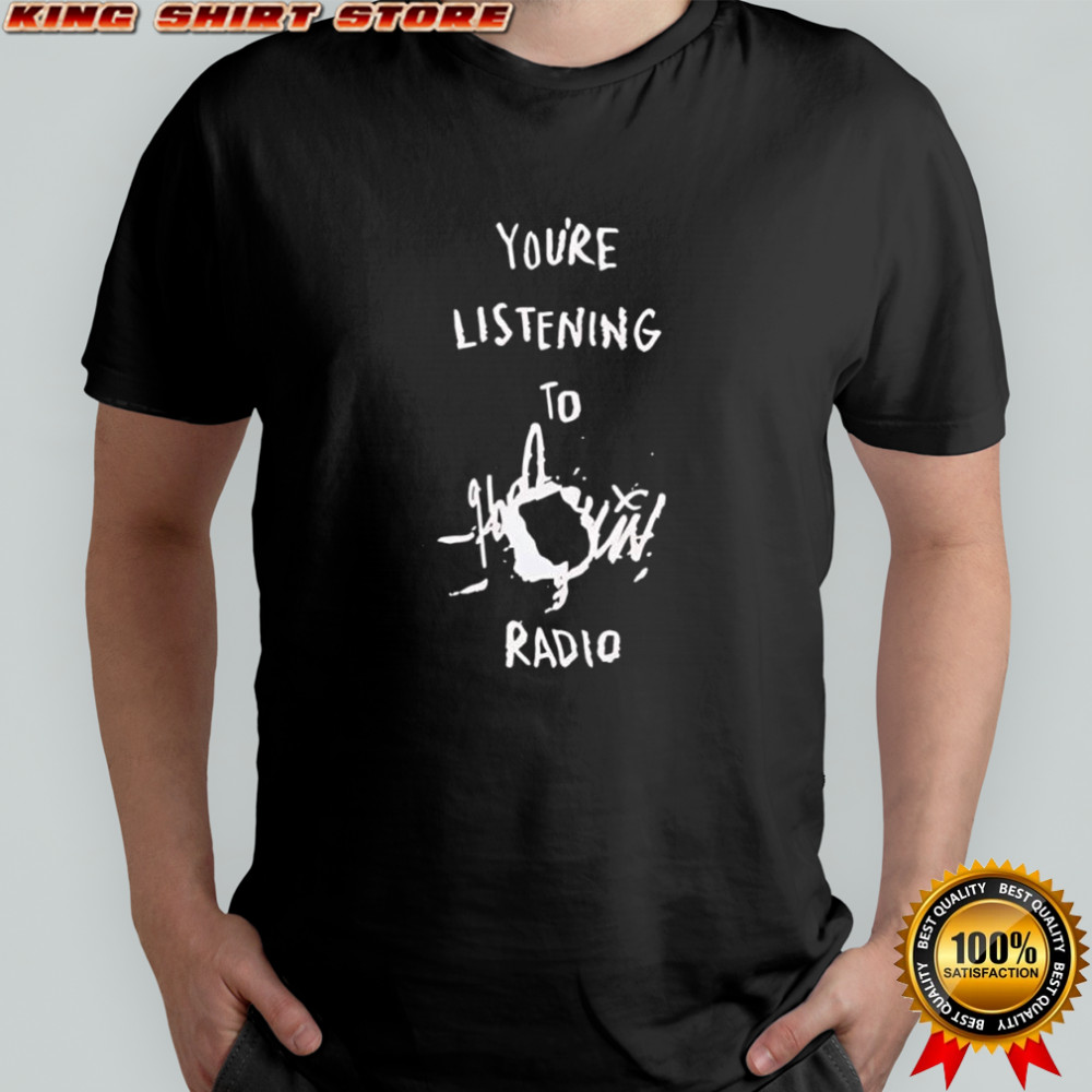 You’re listening to harlequin radio shirt