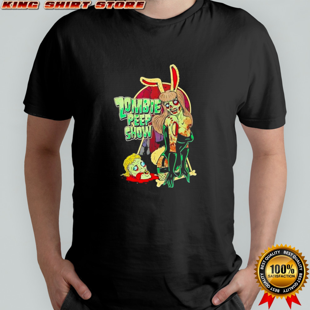 Zombie Peep Show design poster shirt